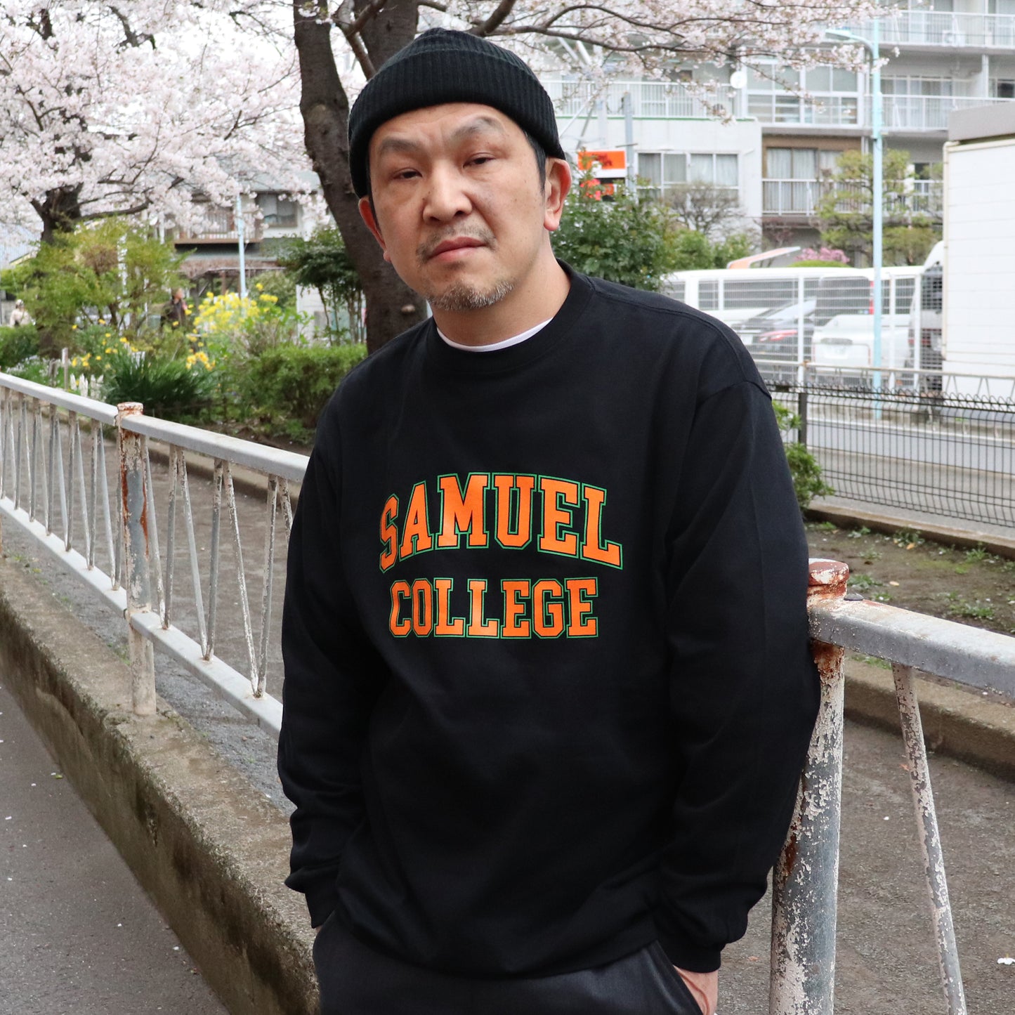SAMUEL COLLEGE LONG SLEEVE TEE