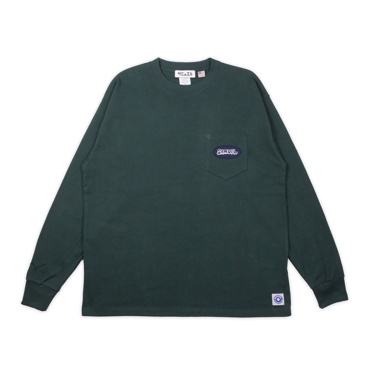 SAMUEL CUSTOM L/S POCKET TEE