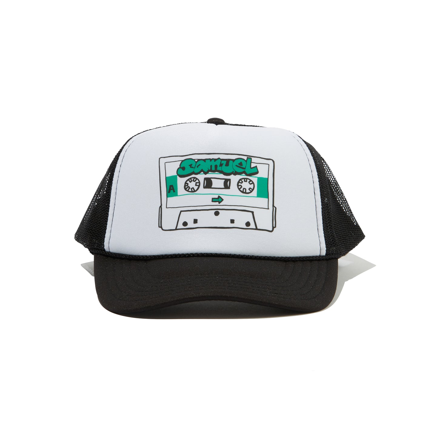 SAMUEL CASSETTE TAPE MESH CAP / GREEN