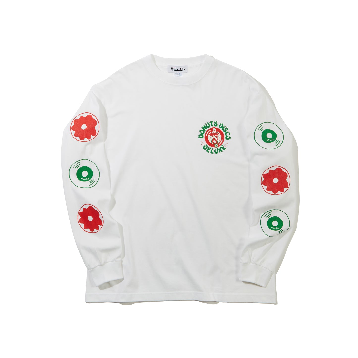 SAMUEL DONUTS DISCO DELUXE LONG SLEEVE TEE