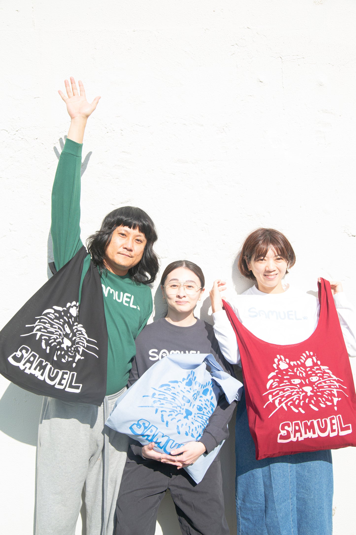 SAMUEL × SHIMAO MAHO CAT FACE MARCHE BAG