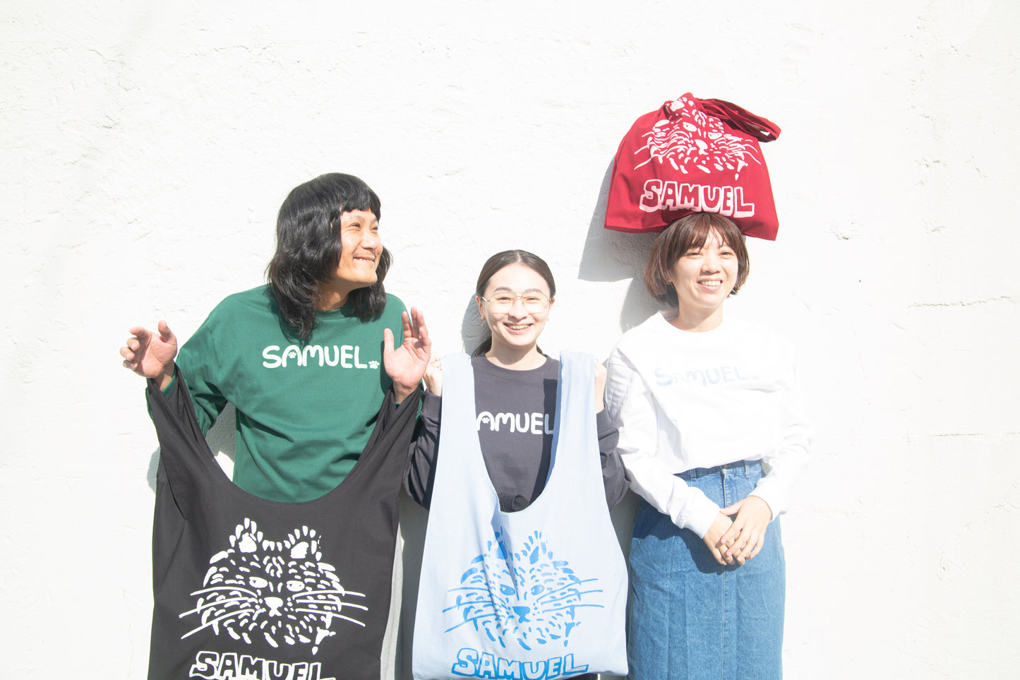 SAMUEL × SHIMAO MAHO CAT FACE MARCHE BAG