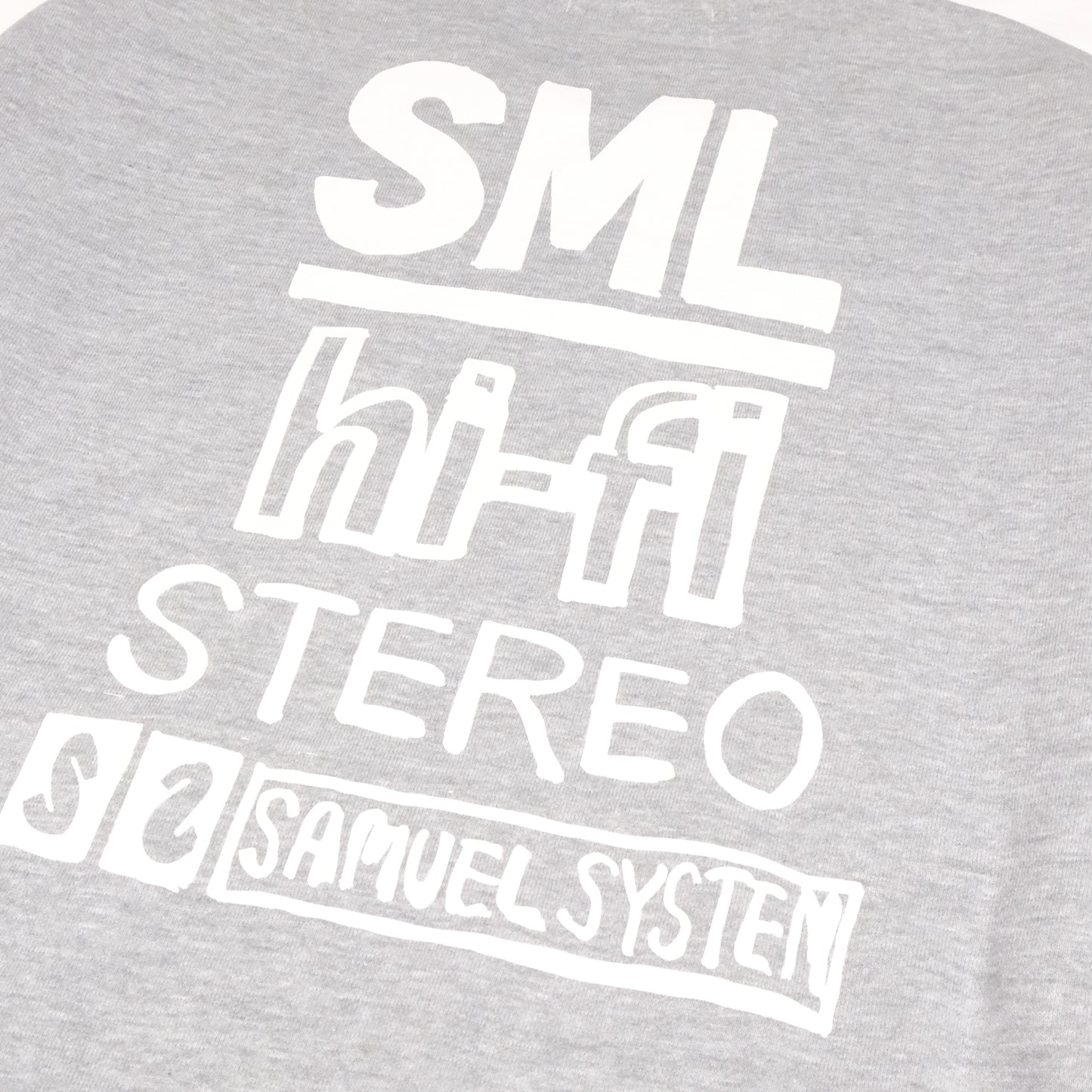 SAMUEL RADIO CASSETTE90 CREWNECK SWEAT SHIRT