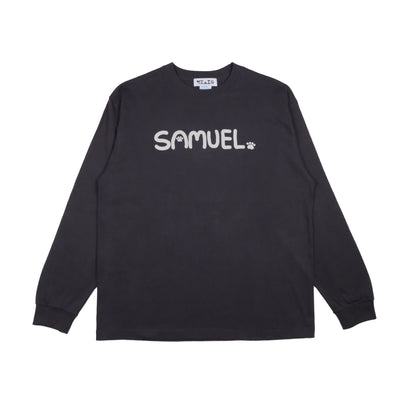 SAMUEL × SHIMAO MAHO FOOTPRINTS LOGO L/S TEE