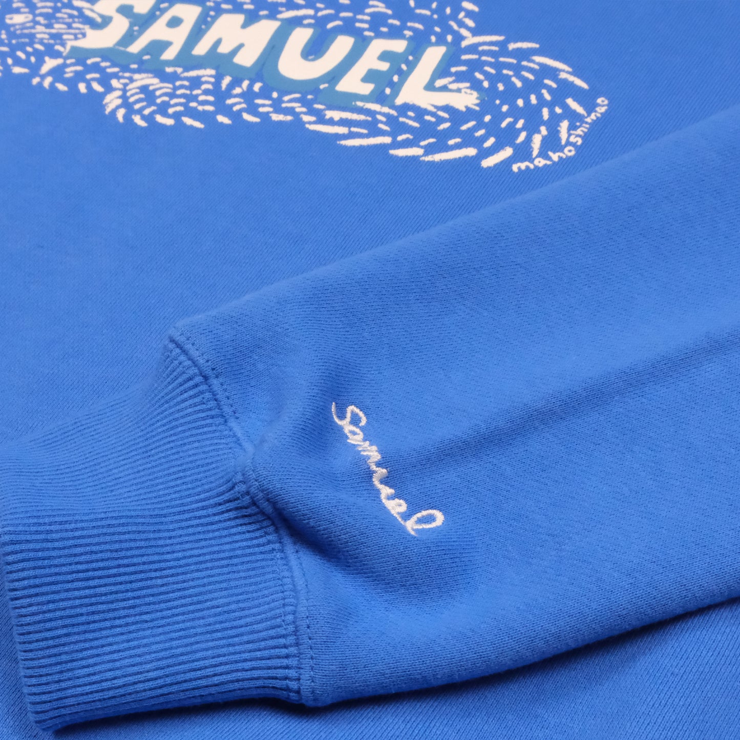 SAMUEL × SHIMAO MAHO CAT LOGO CREWNECK SWEAT SHIRT
