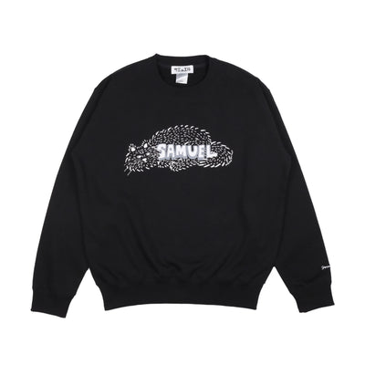 【先行受注商品】SAMUEL × SHIMAO MAHO CAT LOGO CREWNECK SWEAT SHIRT
