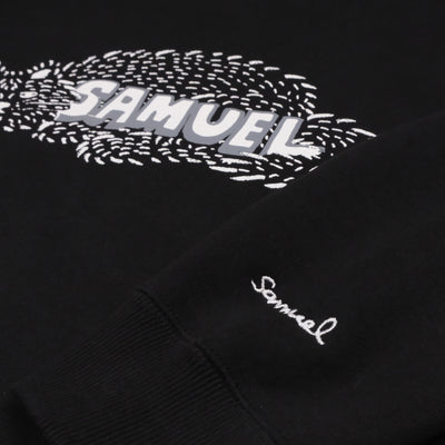 【先行受注商品】SAMUEL × SHIMAO MAHO CAT LOGO CREWNECK SWEAT SHIRT