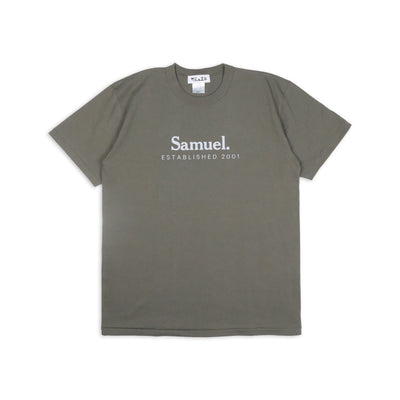【先行受注商品】SAMUEL FIELD LOGO S/S TEE