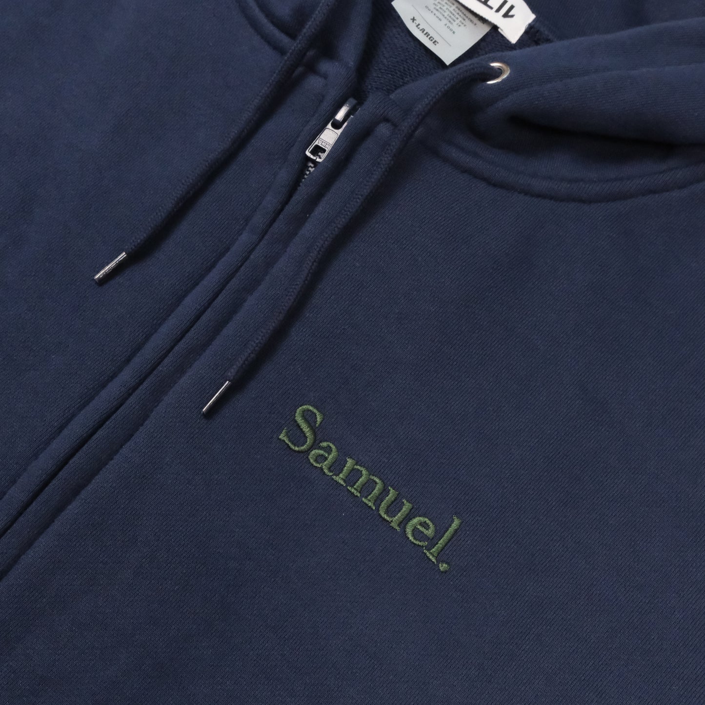 【先行受注商品】SAMUEL FIELD LOGO ZIP HOODIE
