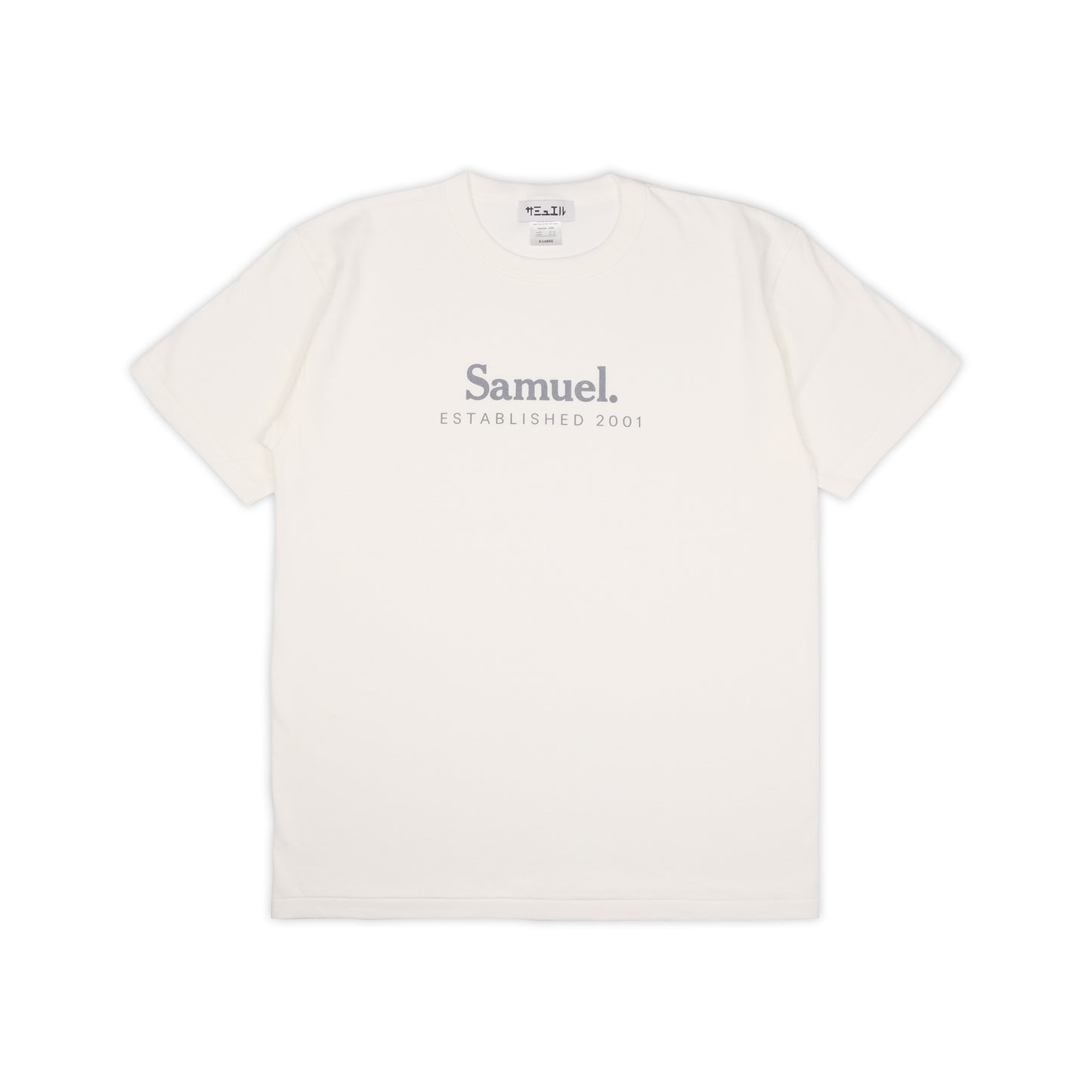 【先行受注商品】SAMUEL FIELD LOGO S/S TEE