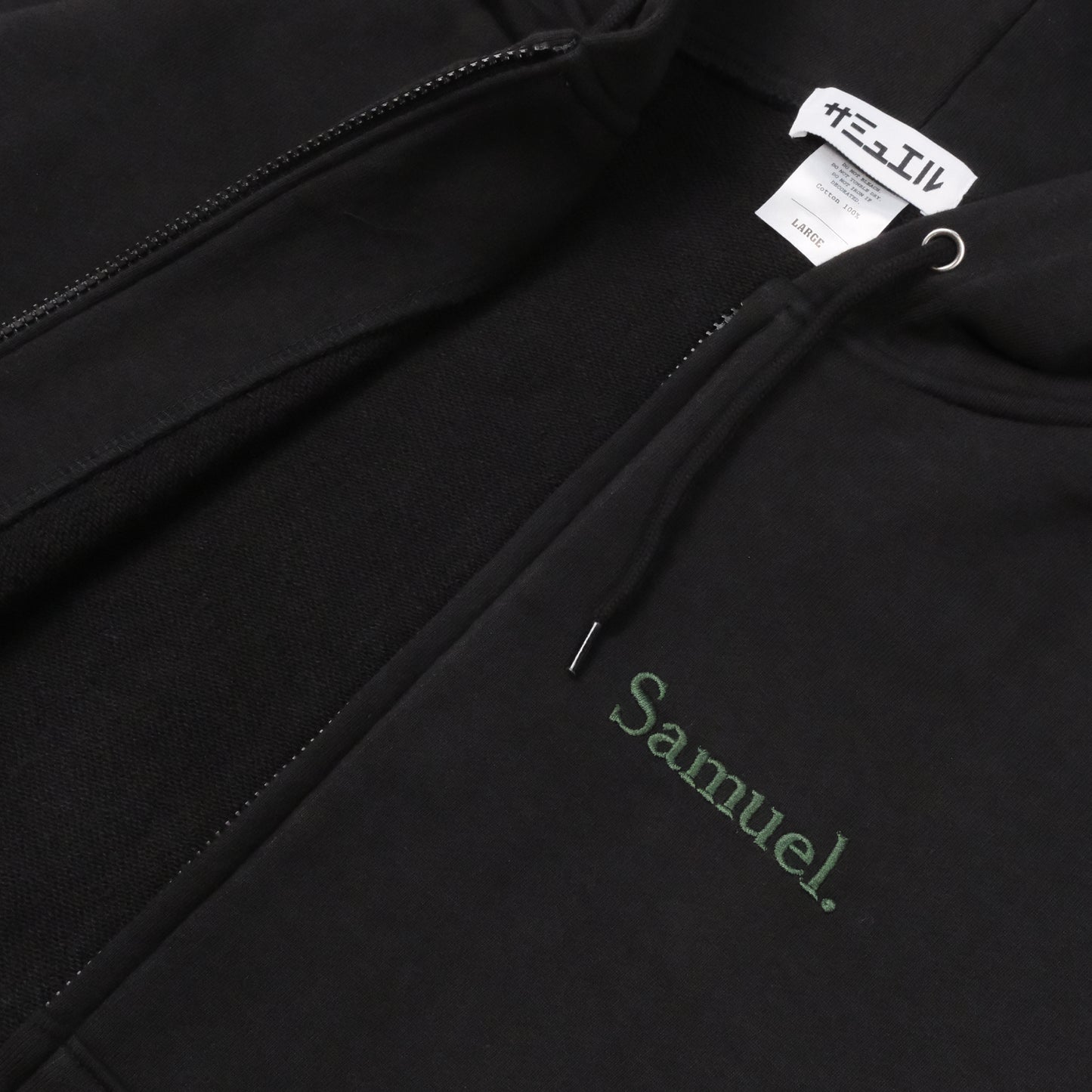 【先行受注商品】SAMUEL FIELD LOGO ZIP HOODIE