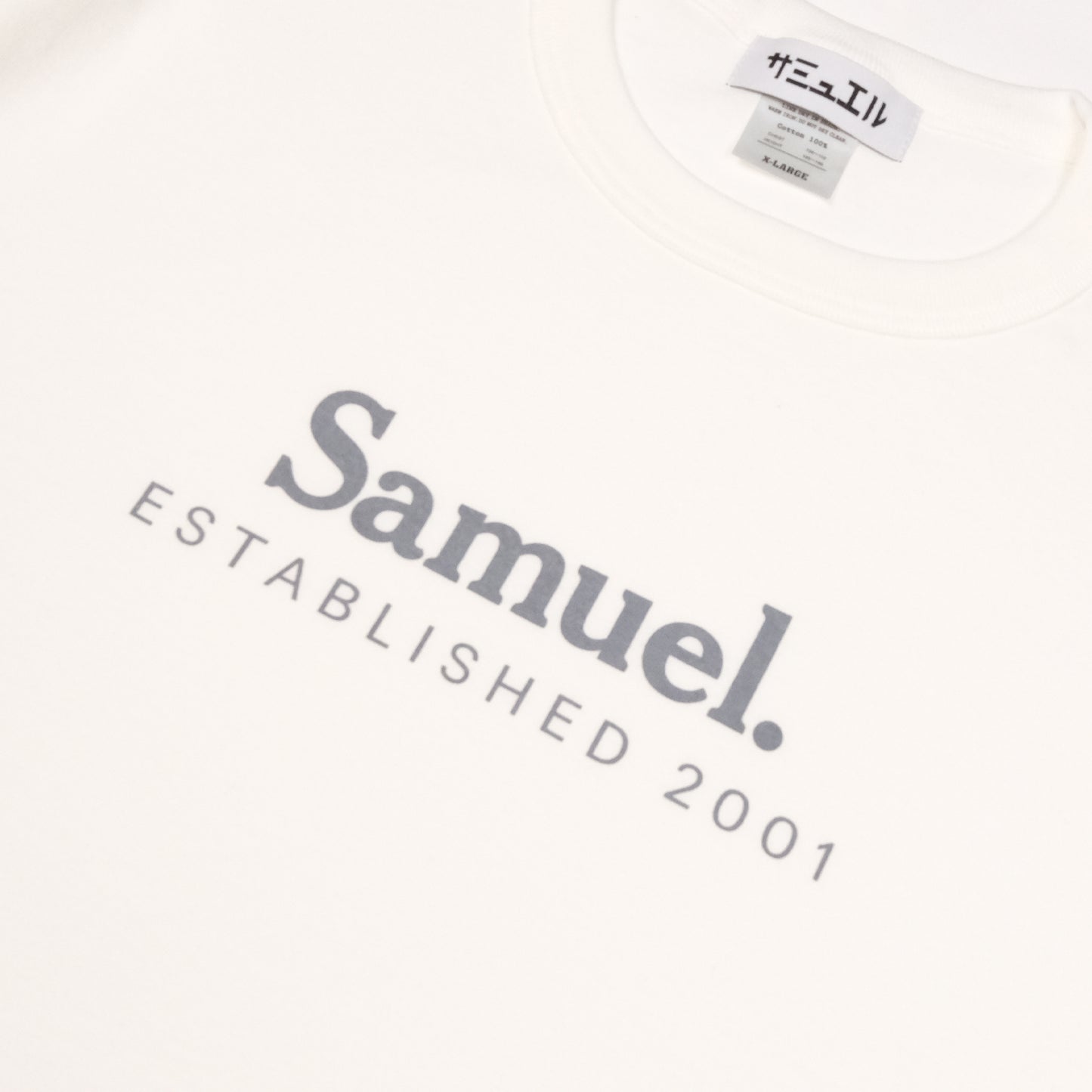 【先行受注商品】SAMUEL FIELD LOGO S/S TEE