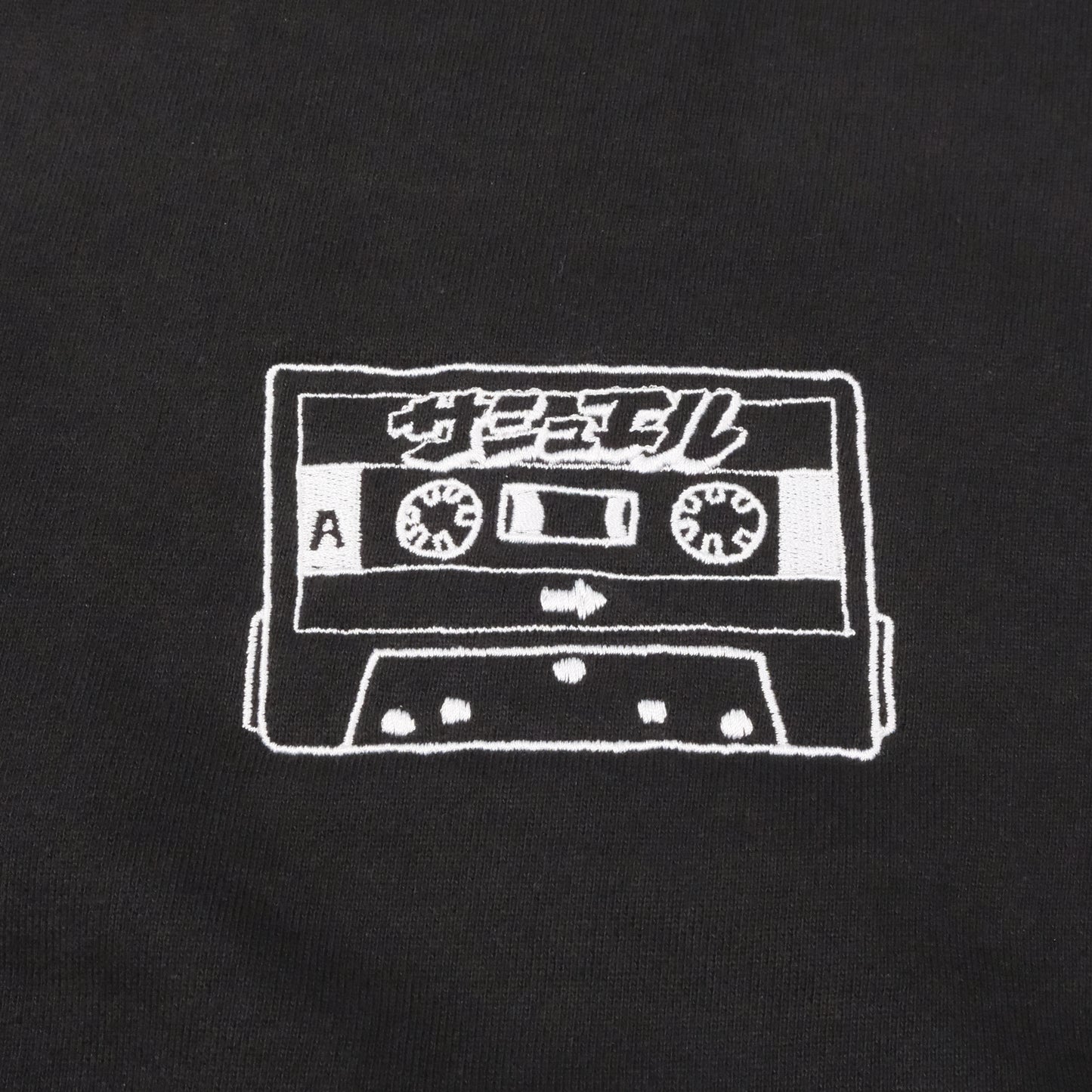 SAMUEL CASSETTE TAPE ENBROIDERY SWEAT SHIRT
