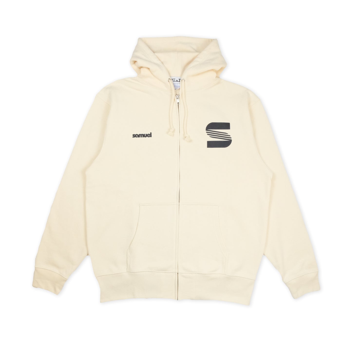 SAMUEL S VHS LOGO ZIP UP HOODIE