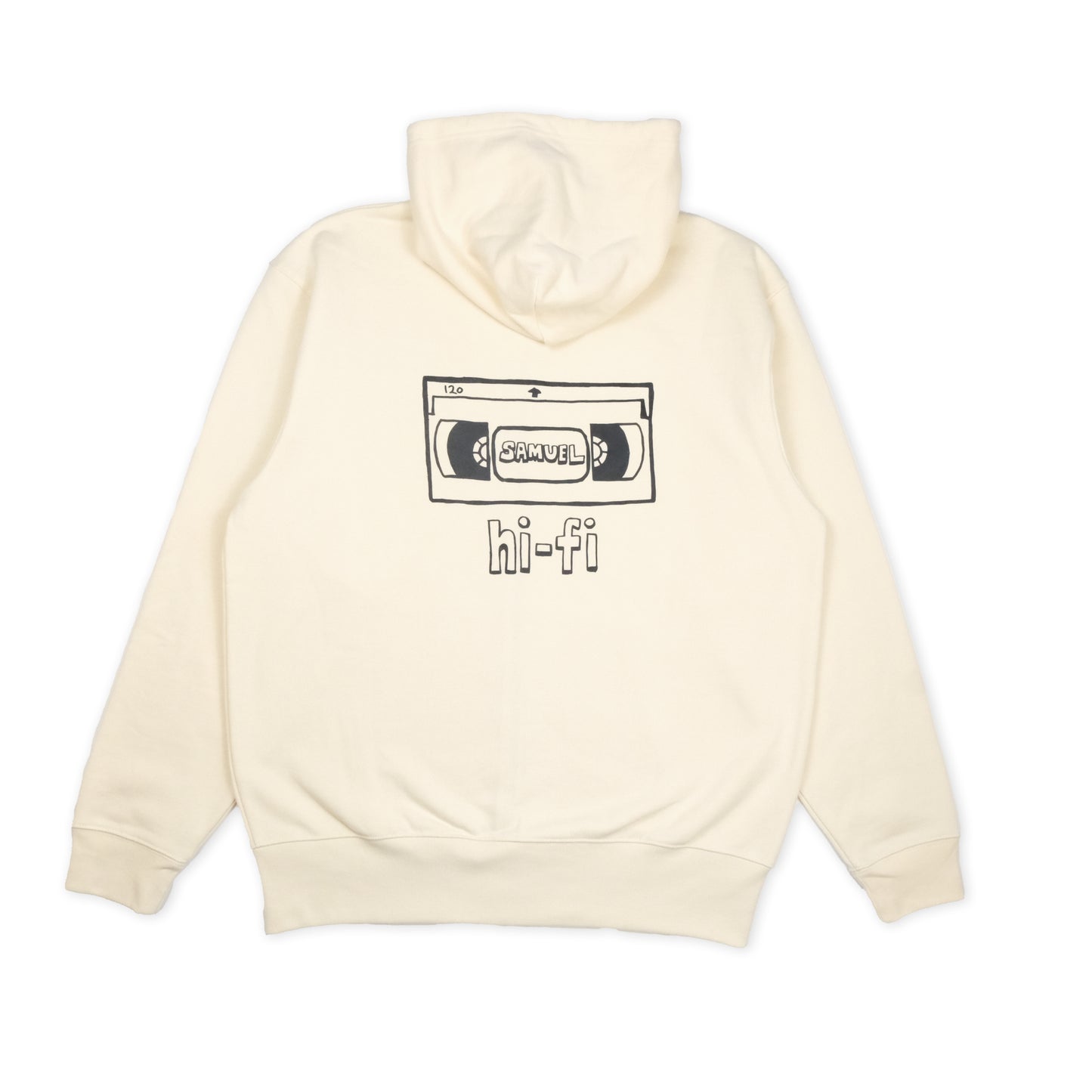 SAMUEL S VHS LOGO ZIP UP HOODIE