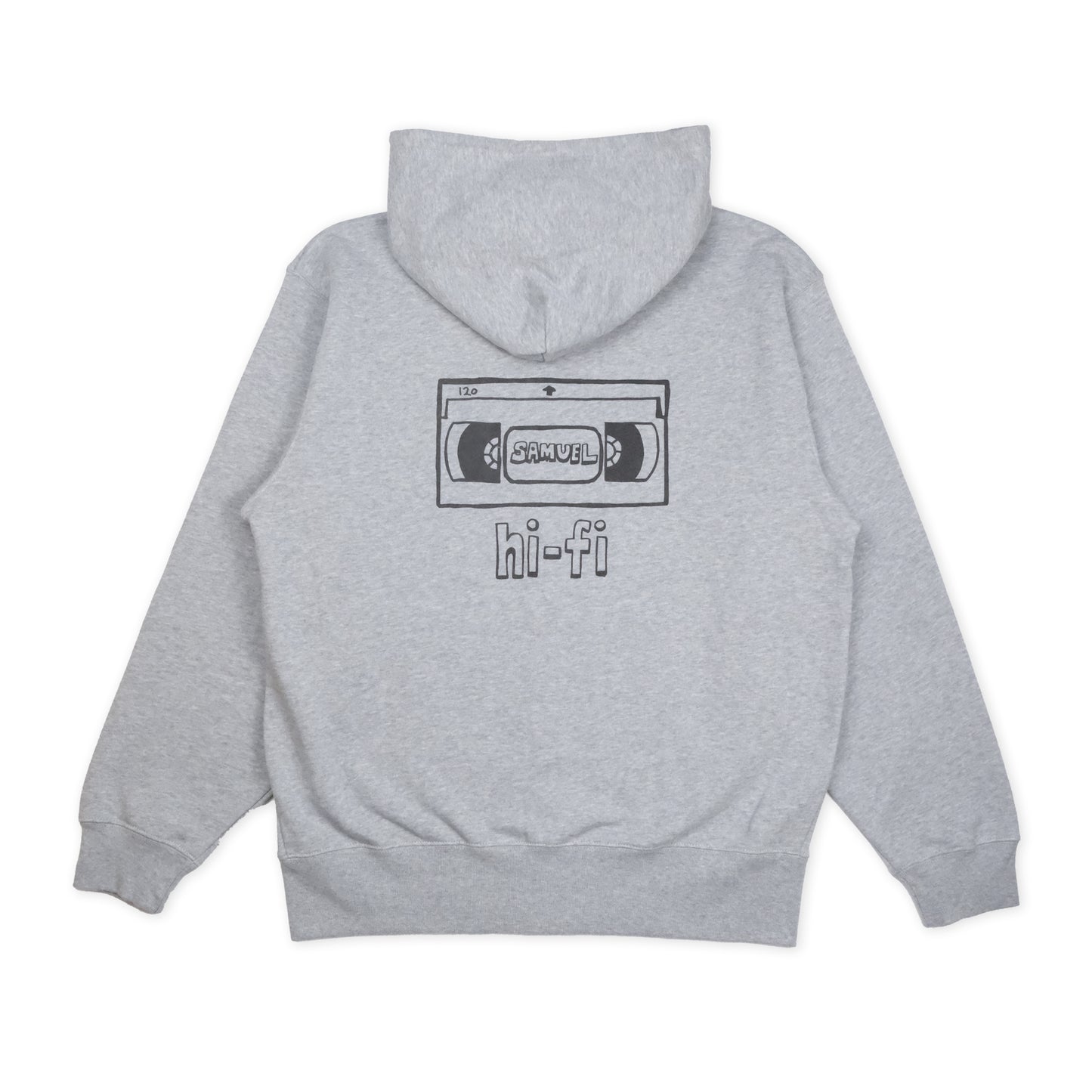 SAMUEL S VHS LOGO ZIP UP HOODIE