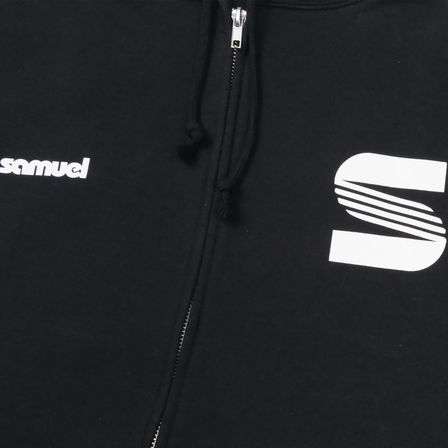 SAMUEL S VHS LOGO ZIP UP HOODIE