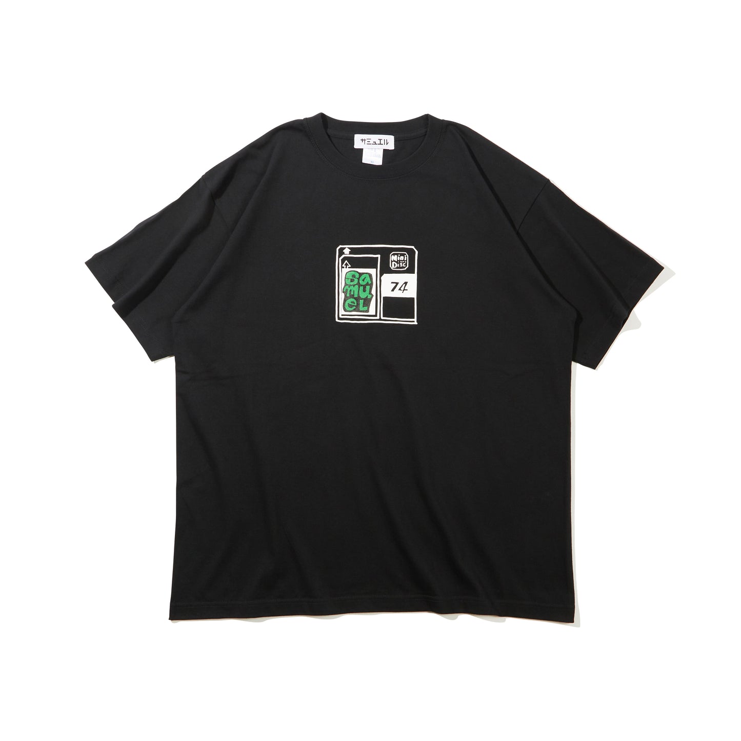 SAMUEL MINIDISC TYPE2 TEE BLACK