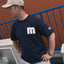 SAMUEL × Manhattan Records M ILLUST LOGO S/S TEE