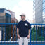 SAMUEL × Manhattan Records M ILLUST LOGO S/S TEE