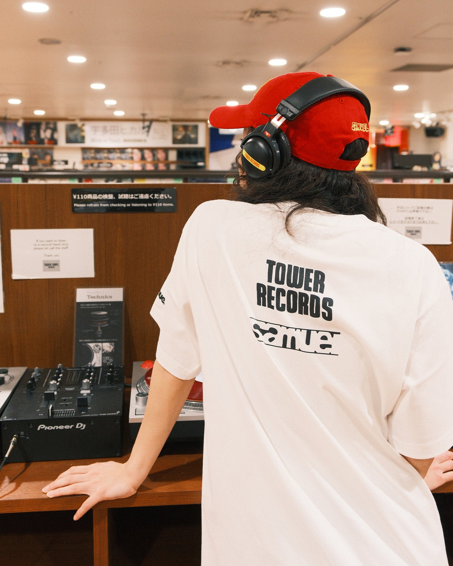 SAMUEL x TOWER RECORDS VINYL S/S TEE