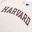 VINYL7 RECORDS Harvard Champion Tee / OATMEAL