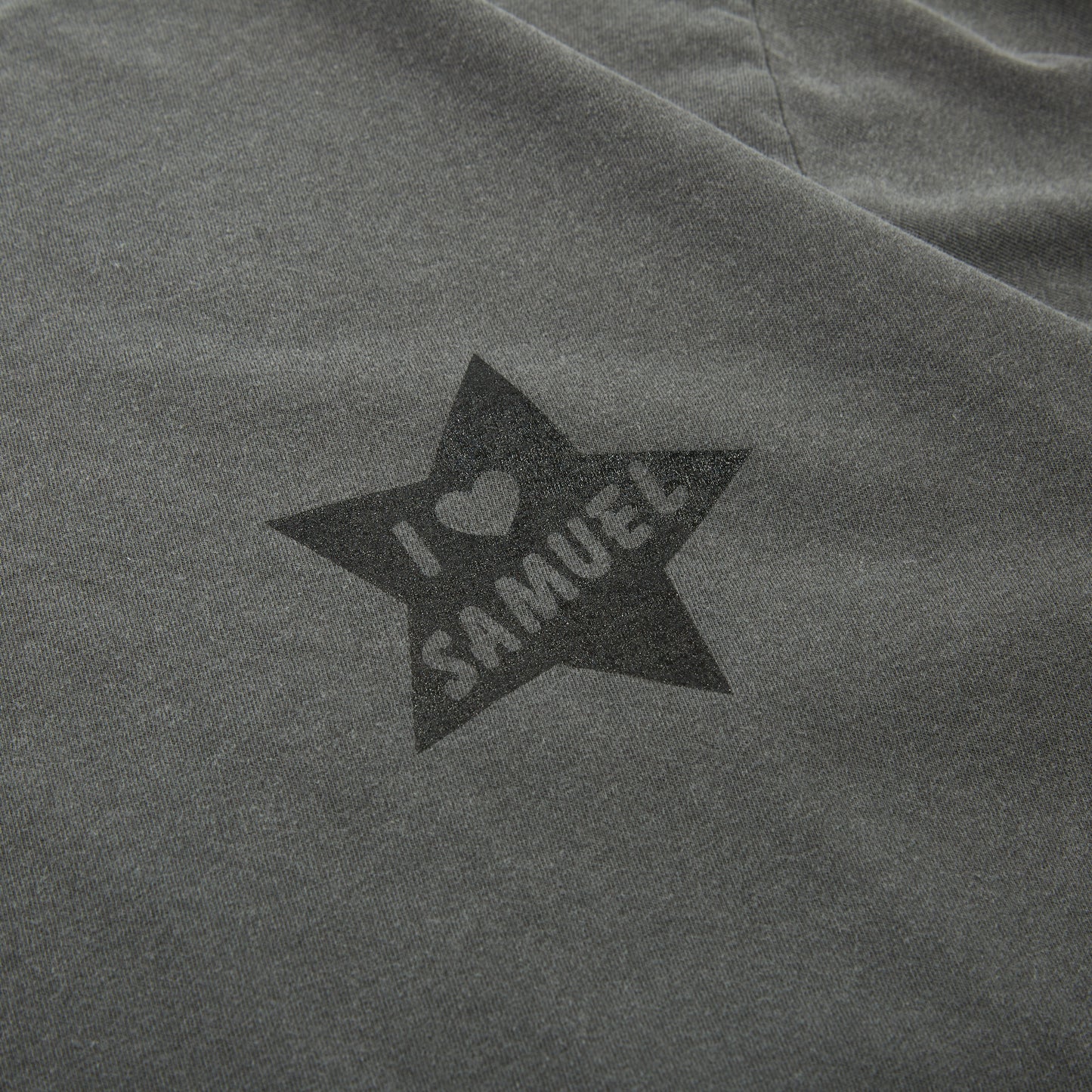 SAMUEL I LOVE SAMUEL PIGMENT TEE