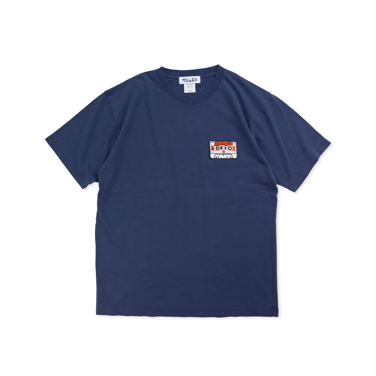 葵産業 X SAMUEL PIGMENT CASSETTE PATCH TEE