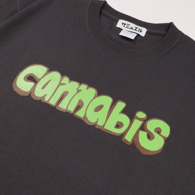 SAMUEL × CANNABIS LOGO S/S TEE
