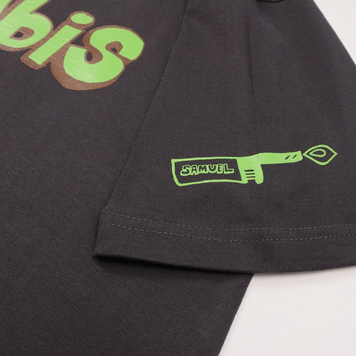 SAMUEL × CANNABIS LOGO S/S TEE