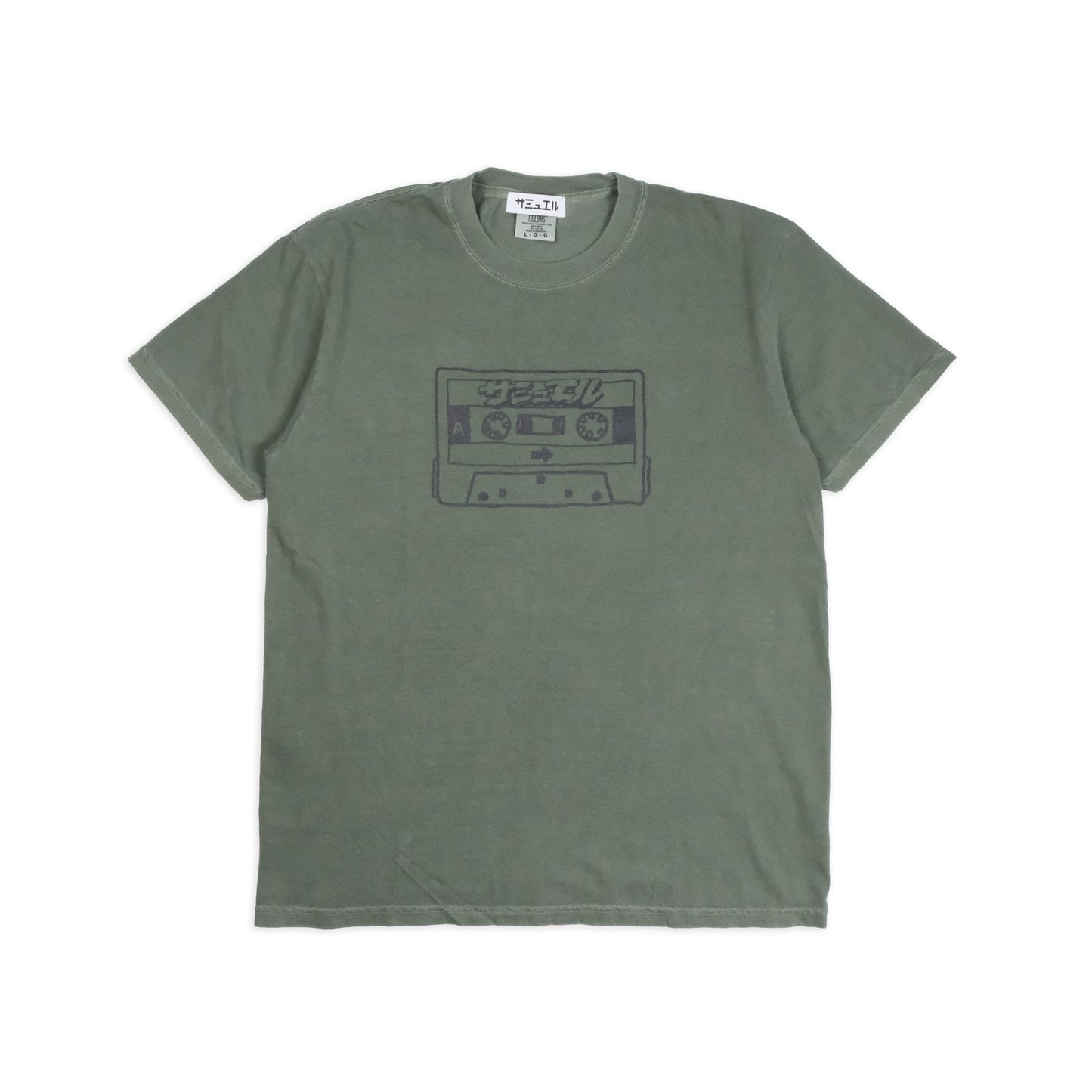 SAMUEL CASSETTE PIGMENT DYED TEE