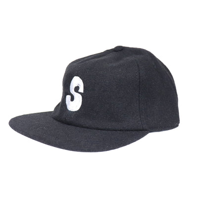 SAMUEL S LOGO WOOL B.B. CAP