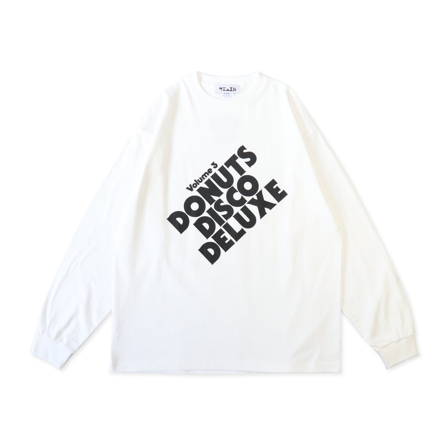 SAMUEL DONUTS DISCO DELUXE Vol.3 LONG SLEEVE TEE