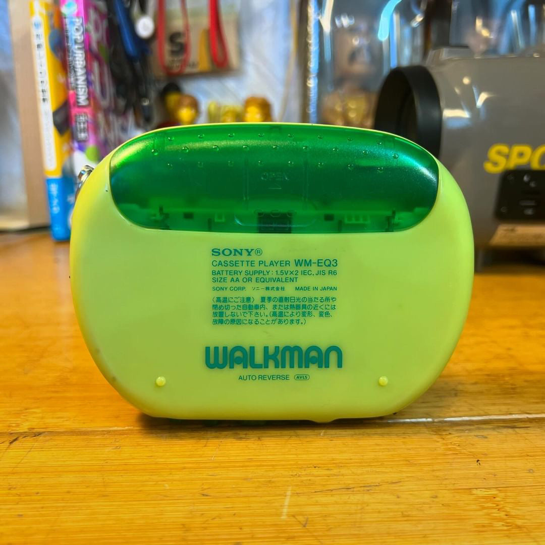 [メンテ済可動品]ソニー　カセットウォークマン ビーンズWM-EQ3 メンテ済可動品]ソニーカセットウォークマン ビーンズWM-EQ3