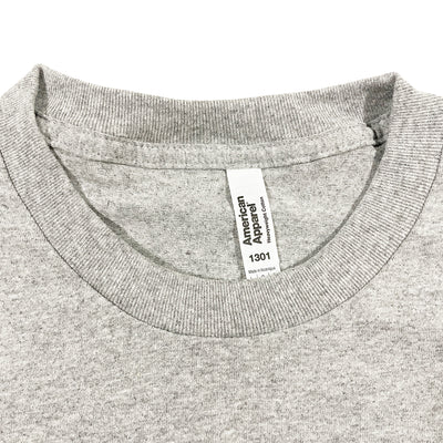 American Apparel 6.0oz Tシャツ AA1301 / ヘザーグレー