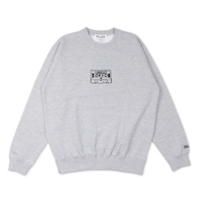 SAMUEL CASSETTE TAPE ENBROIDERY SWEAT SHIRT