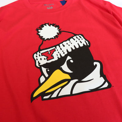 VINYL7 RECORDS CHAMPION "Youngstown State Penguins" SS Replen Tee RED