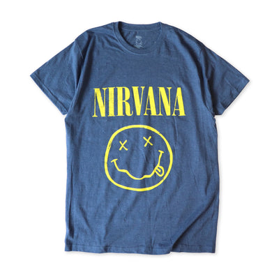 VINYL7 RECORDS "NIRVANA SMILE LOGO" T-shirt