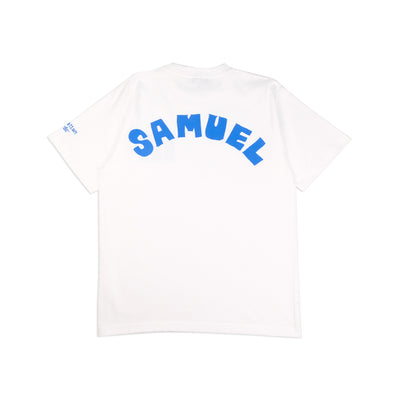 SAMUEL × Manhattan Records M ILLUST LOGO S/S TEE