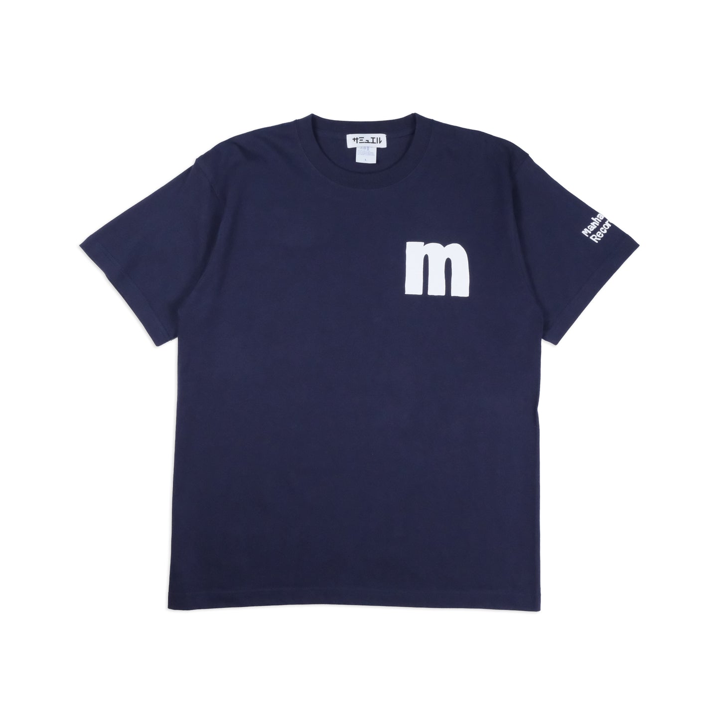SAMUEL × Manhattan Records M ILLUST LOGO S/S TEE