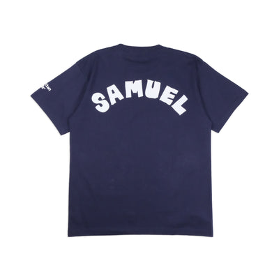 SAMUEL × Manhattan Records M ILLUST LOGO S/S TEE