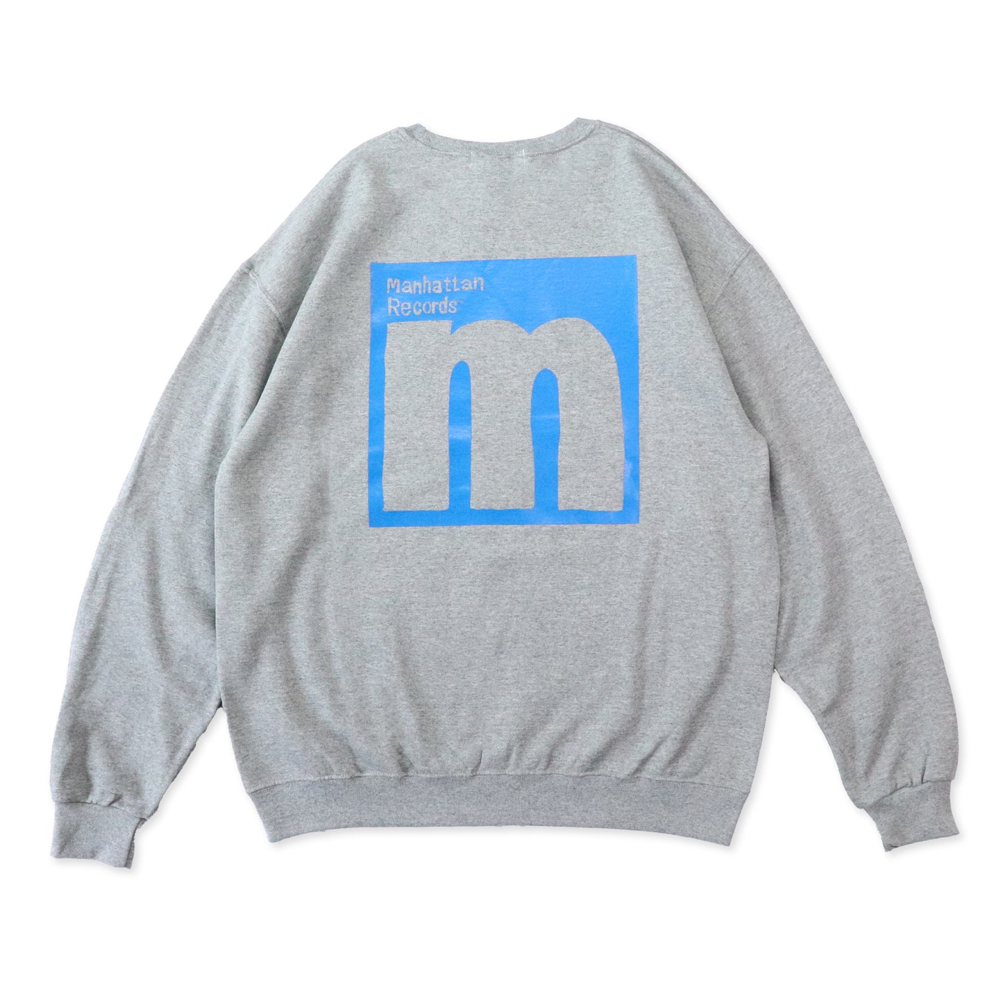 SAMUEL × Manhattan Records M LOGO CREW NECK SWEAT SHIRTS