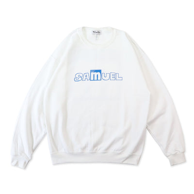 SAMUEL × Manhattan Records M LOGO CREW NECK SWEAT SHIRTS