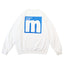 SAMUEL × Manhattan Records M LOGO CREW NECK SWEAT SHIRTS