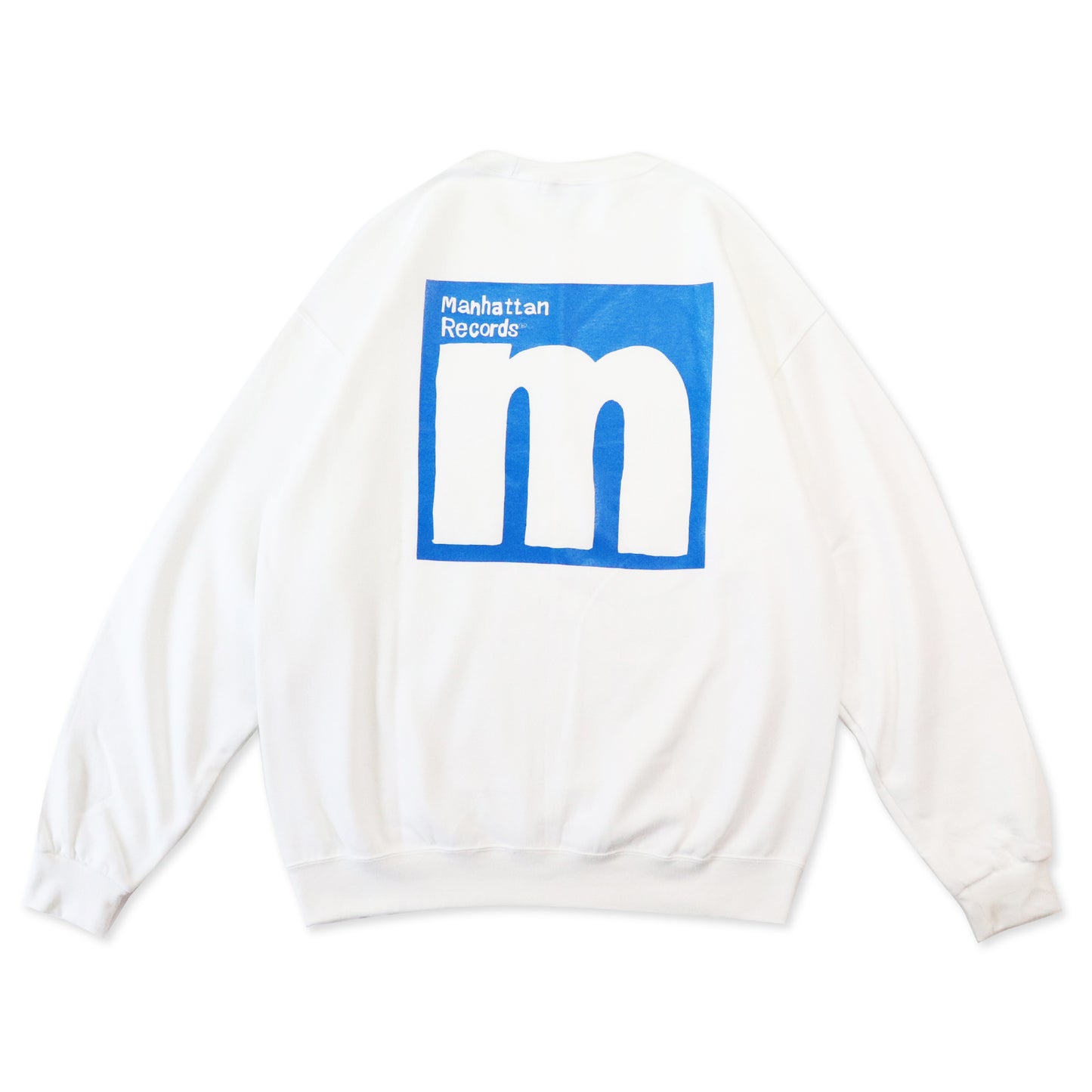 SAMUEL × Manhattan Records M LOGO CREW NECK SWEAT SHIRTS