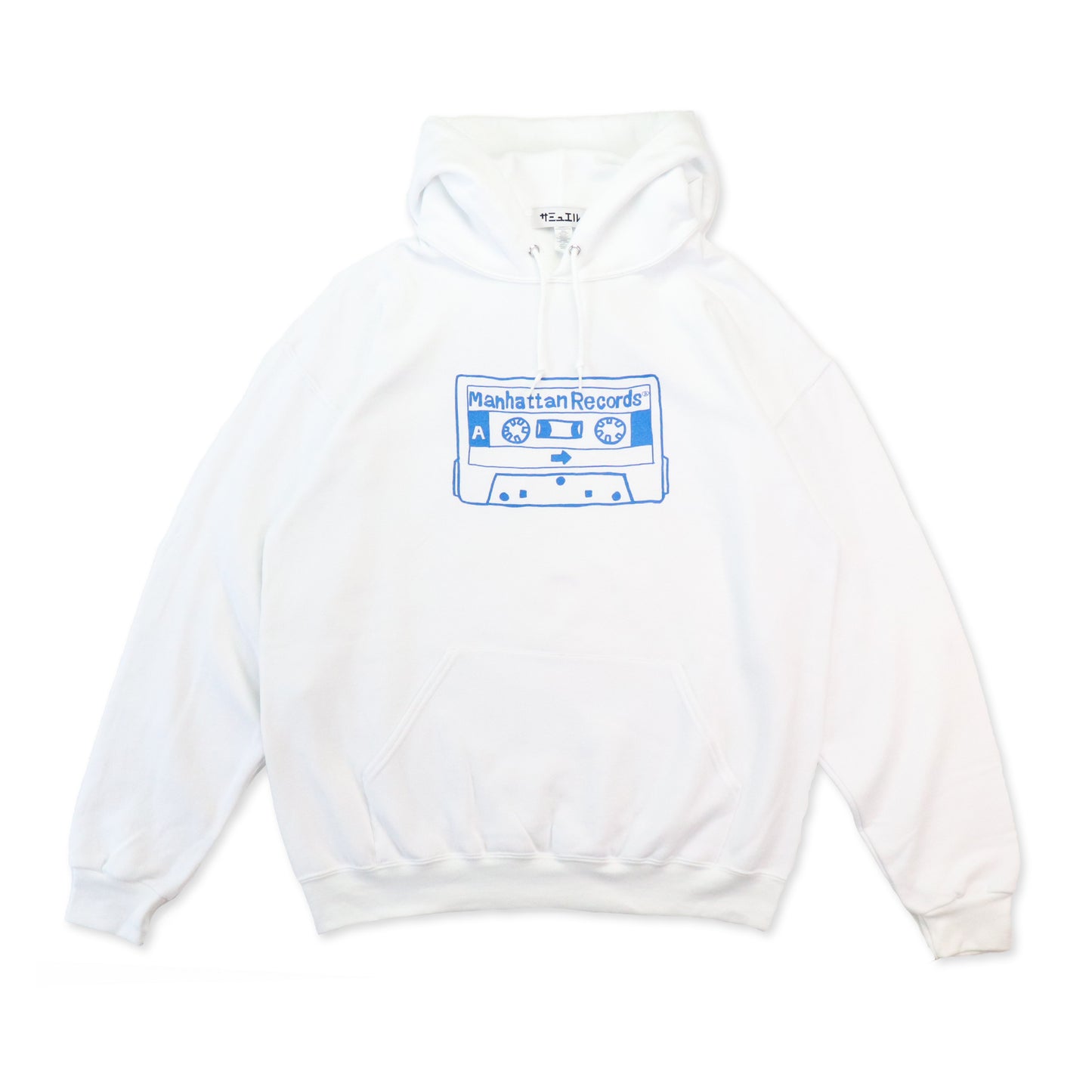 SAMUEL × Manhattan Records CASSETTE TAPE HOODIE