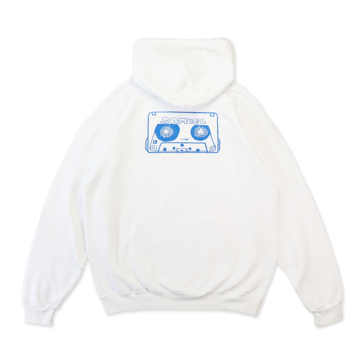 SAMUEL × Manhattan Records CASSETTE TAPE HOODIE