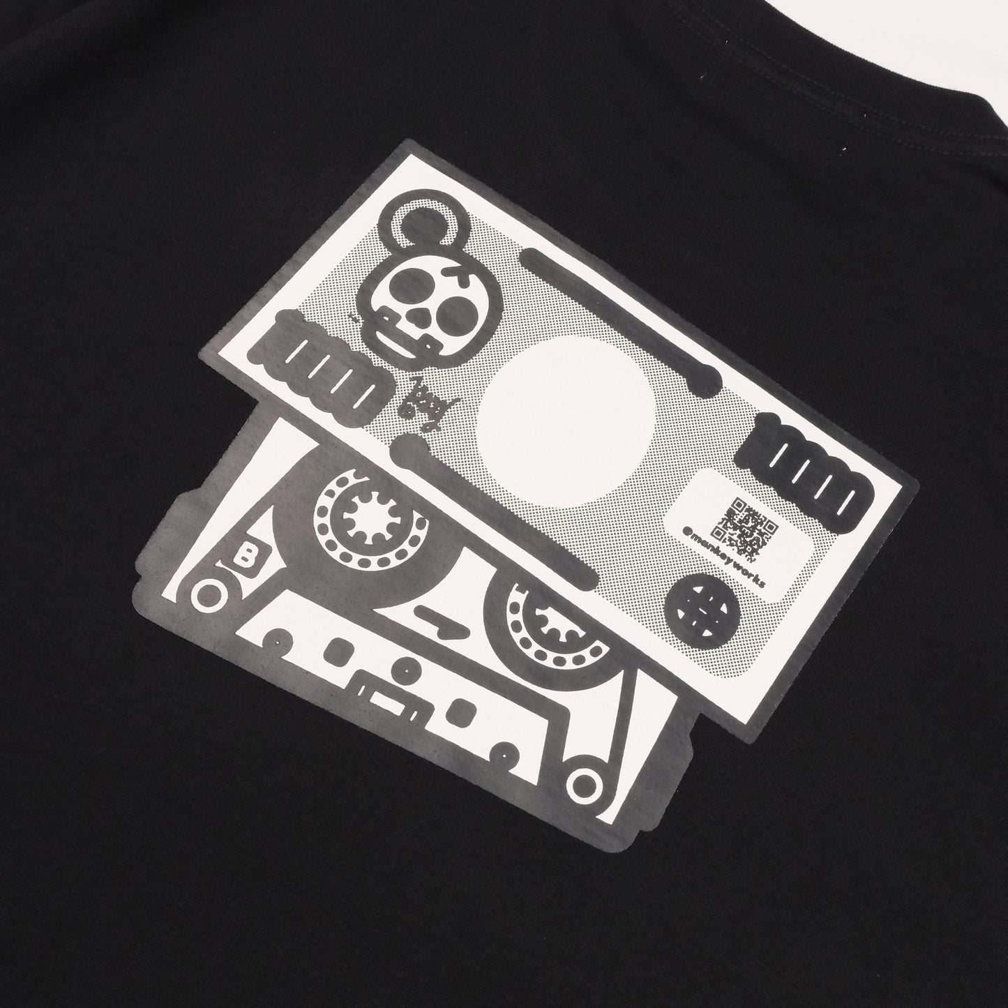 SAMUEL x MANKEY マン券GRAPHIC S/S TEE 京浜電子 MIXTAPE PACK