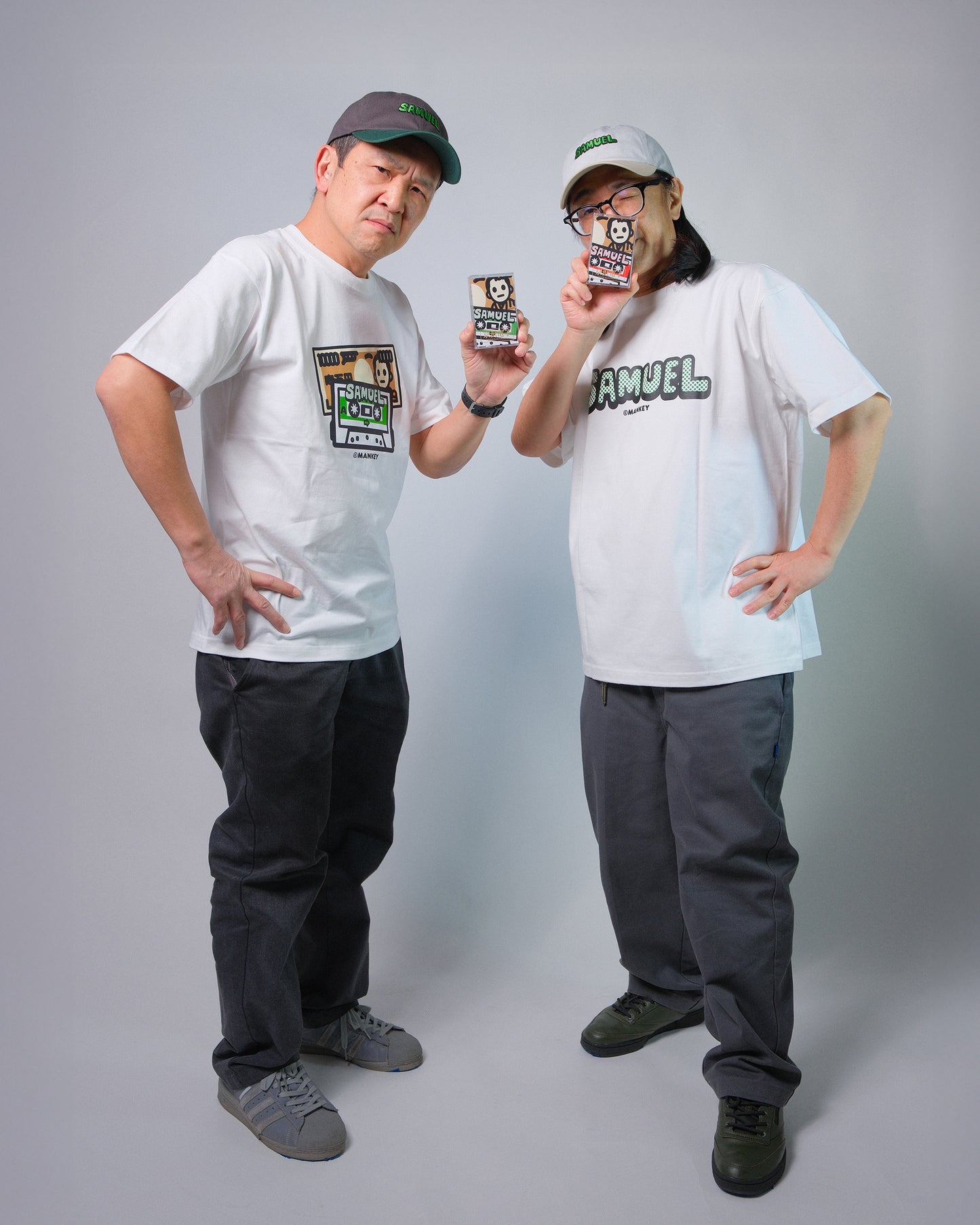 SAMUEL x MANKEY マン券GRAPHIC S/S TEE 京浜電子 MIXTAPE PACK