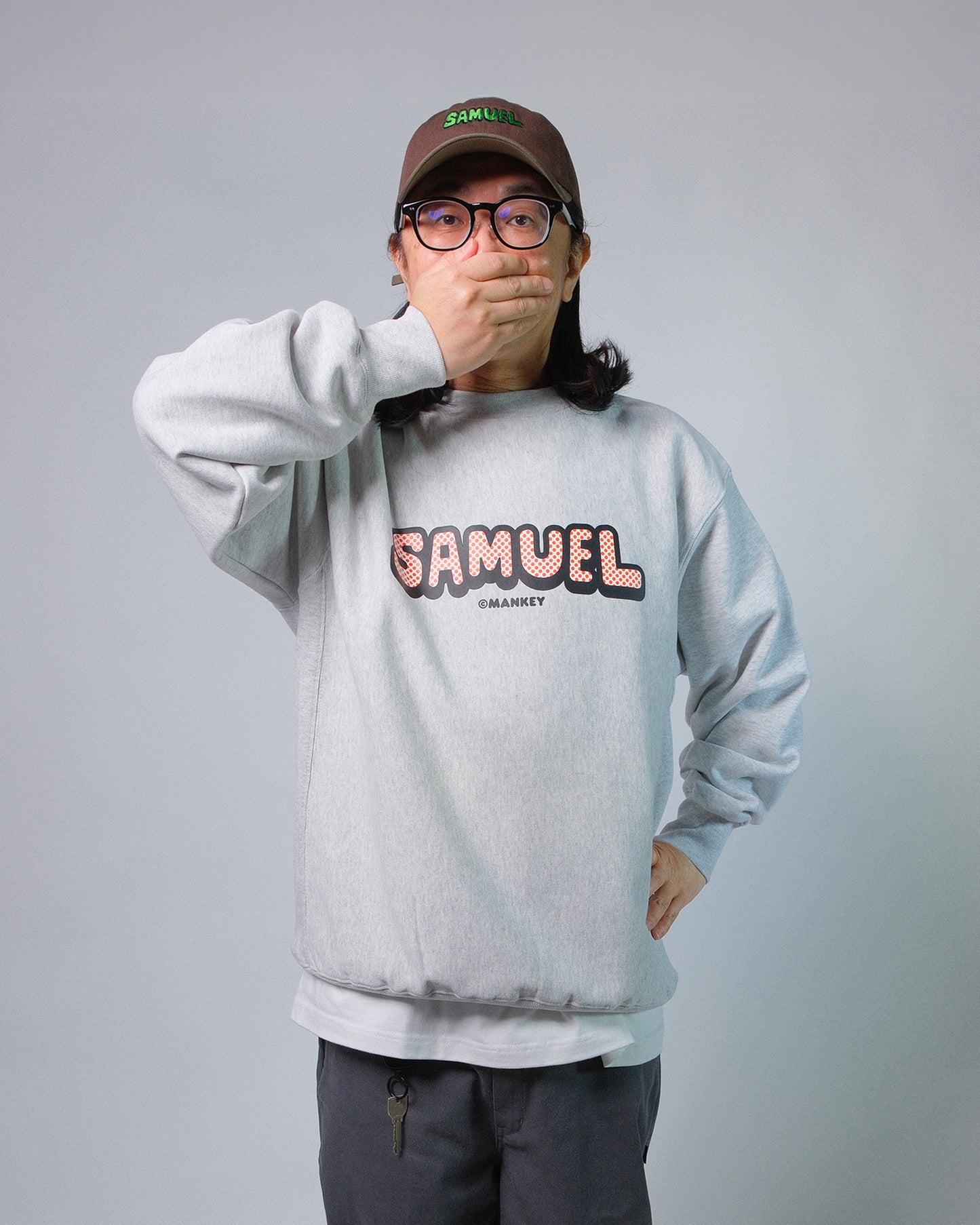 SAMUEL x MANKEY CREWNECK SWEAT SHIRT